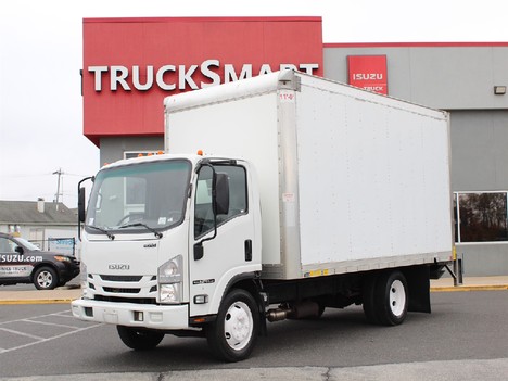 USED 2018 ISUZU NPR-HD BOX VAN TRUCK #14278