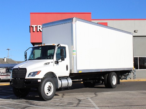 USED 2024 INTERNATIONAL MV 606 BOX VAN TRUCK #14282