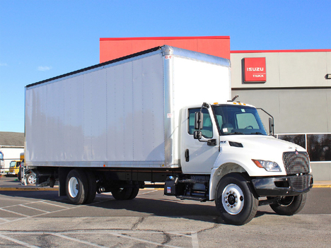 USED 2024 INTERNATIONAL MV 606 BOX VAN TRUCK #14282-3
