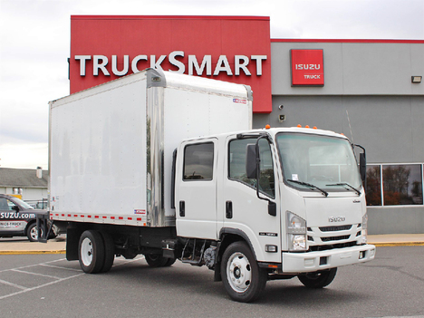 USED 2022 ISUZU NRR BOX VAN TRUCK #14284-3