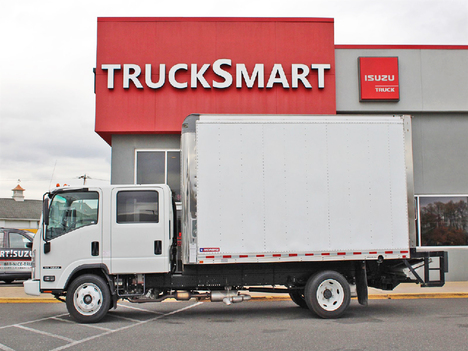 USED 2022 ISUZU NRR BOX VAN TRUCK #14284-4