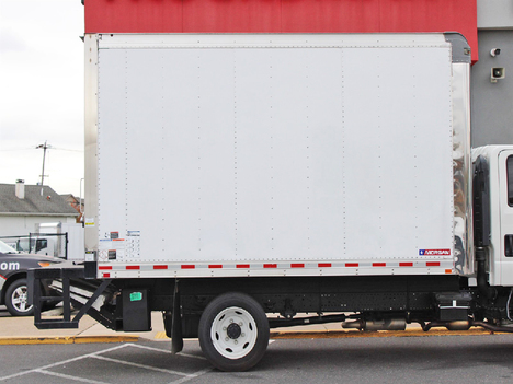USED 2022 ISUZU NRR BOX VAN TRUCK #14284-7