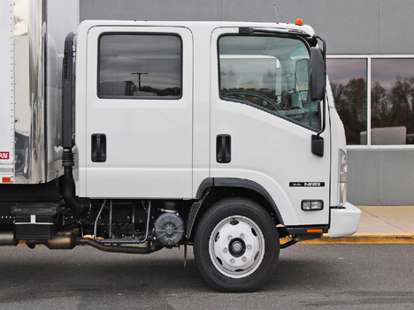 USED 2022 ISUZU NRR BOX VAN TRUCK #14284-8