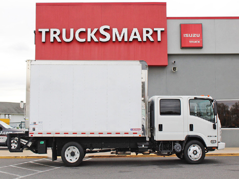 USED 2022 ISUZU NRR BOX VAN TRUCK #14284-9