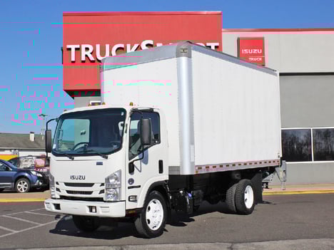 USED 2020 ISUZU NRR BOX VAN TRUCK #14291