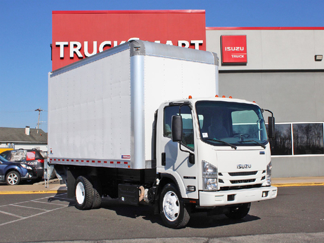 USED 2020 ISUZU NRR BOX VAN TRUCK #14291-3
