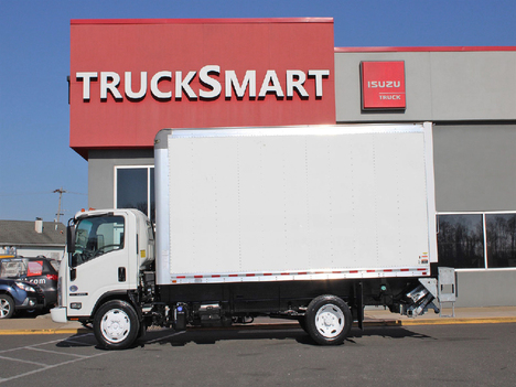 USED 2020 ISUZU NRR BOX VAN TRUCK #14291-4