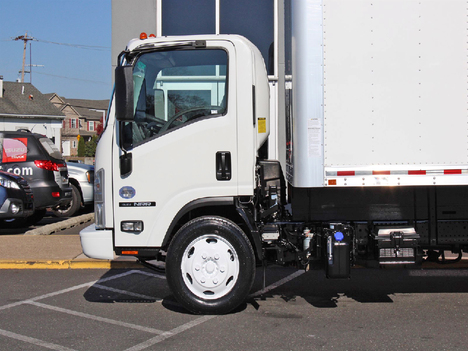 USED 2020 ISUZU NRR BOX VAN TRUCK #14291-5