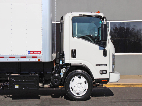 USED 2020 ISUZU NRR BOX VAN TRUCK #14291-8