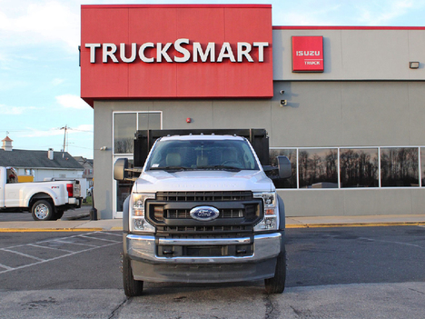 USED 2021 FORD F550 FLATBED TRUCK #14294-2