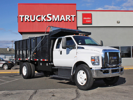 USED 2021 FORD F650 LANDSCAPE TRUCK #14297-4