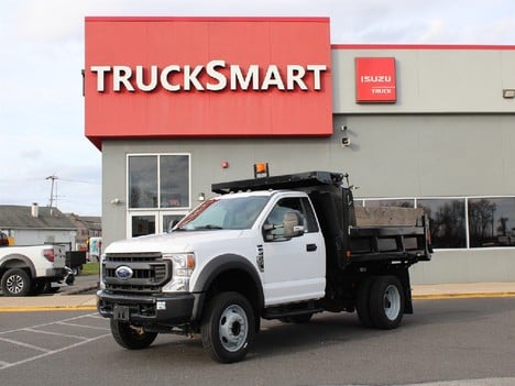 USED 2020 FORD F550 DUMP TRUCK #14312