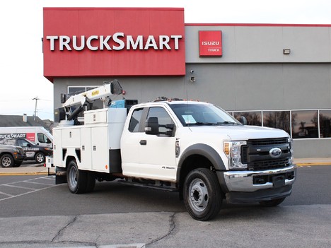 USED 2018 FORD F550 SERVICE - UTILITY TRUCK #14314