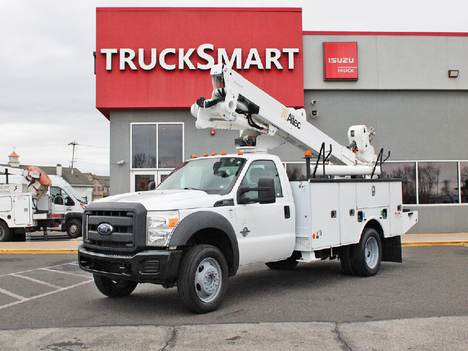USED 2016 FORD F550 BUCKET BOOM TRUCK #14349
