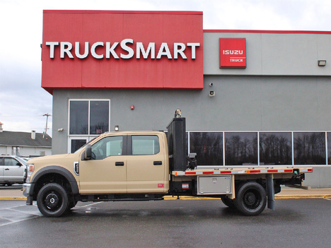 USED 2021 FORD F550 KNUCKLEBOOM TRUCK #14438-5