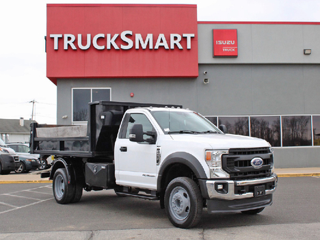USED 2020 FORD F550 DUMP TRUCK #14441-4