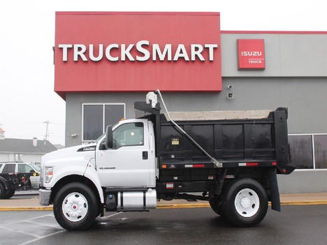 USED 2019 FORD F750 DUMP TRUCK #14442-6