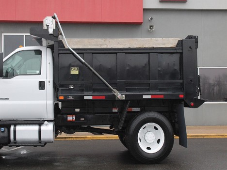 USED 2019 FORD F750 DUMP TRUCK #14442-8