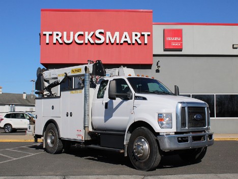 USED 2018 FORD F750 SERVICE - UTILITY TRUCK #14528