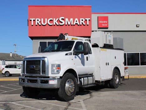 USED 2018 FORD F750 SERVICE - UTILITY TRUCK #14528-3