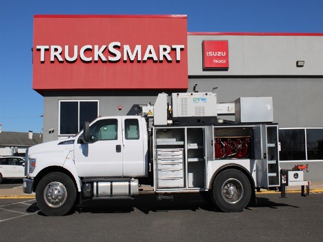 USED 2018 FORD F750 SERVICE - UTILITY TRUCK #14528-7