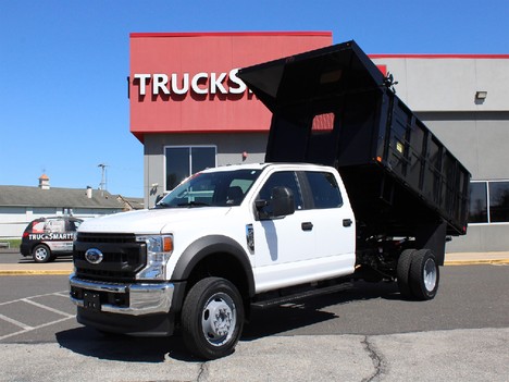 USED 2021 FORD F550 DUMP TRUCK #14574