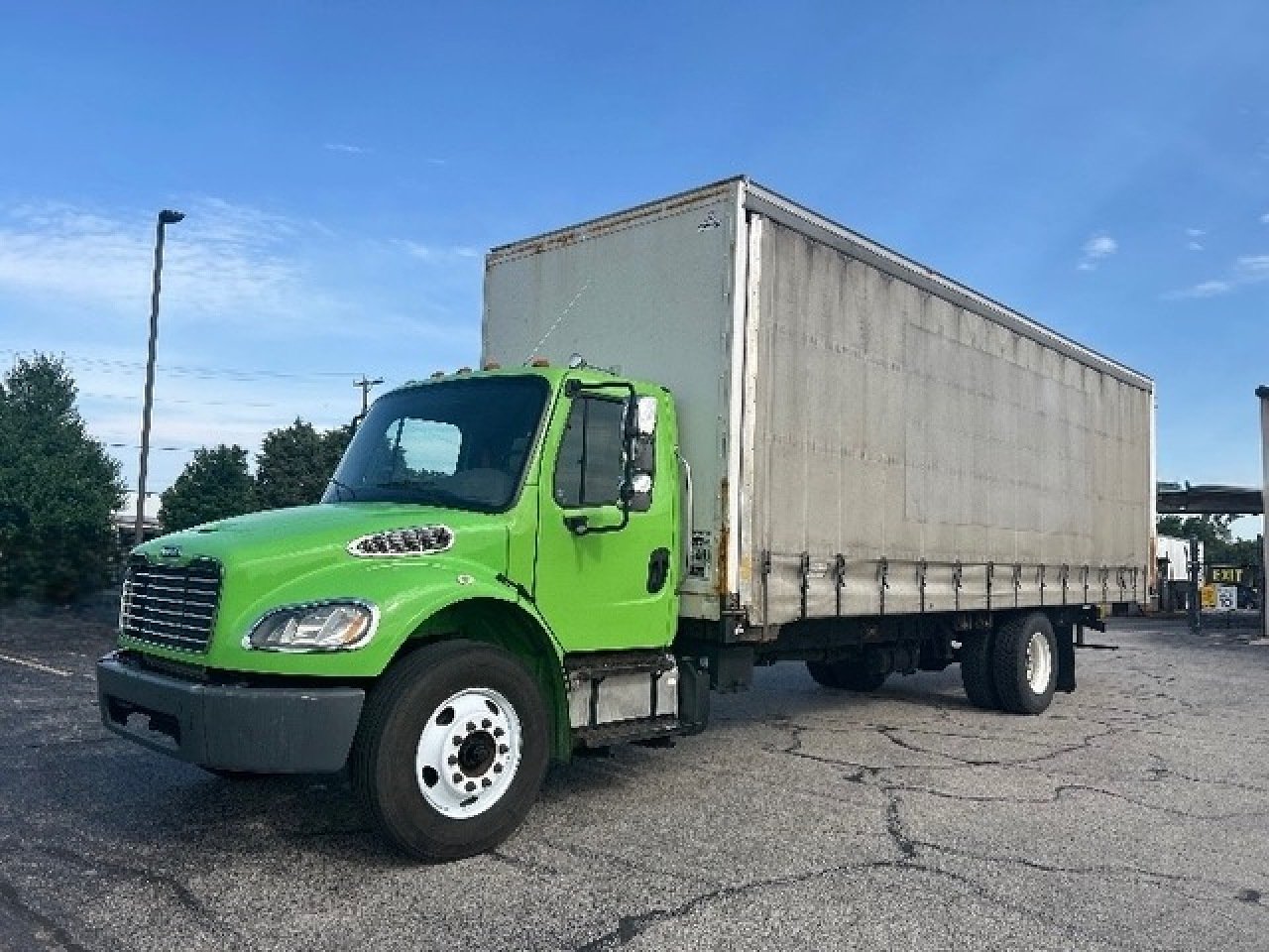 2018 FREIGHTLINER M2 Curtain Side Truck #1 2018 FREIGHTLINER M2 Curtain Side Truck #1