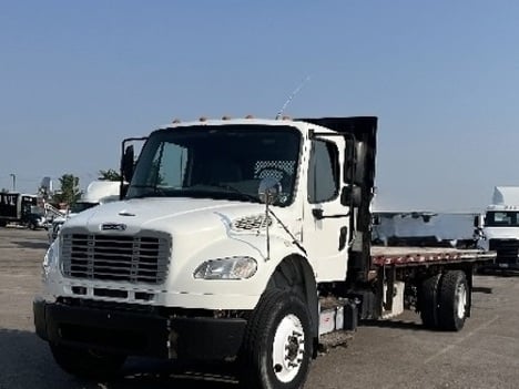 2017 FREIGHTLINER M2 Flatbed Truck #8502 2017 FREIGHTLINER M2 Flatbed Truck #8502