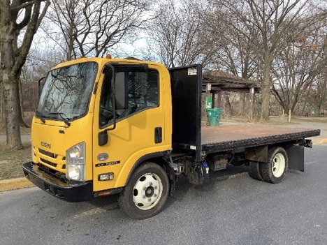 2016 ISUZU NRR Flatbed Dump Truck #8529