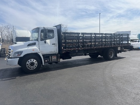 2019-hino-268-flatbed-truck #8657