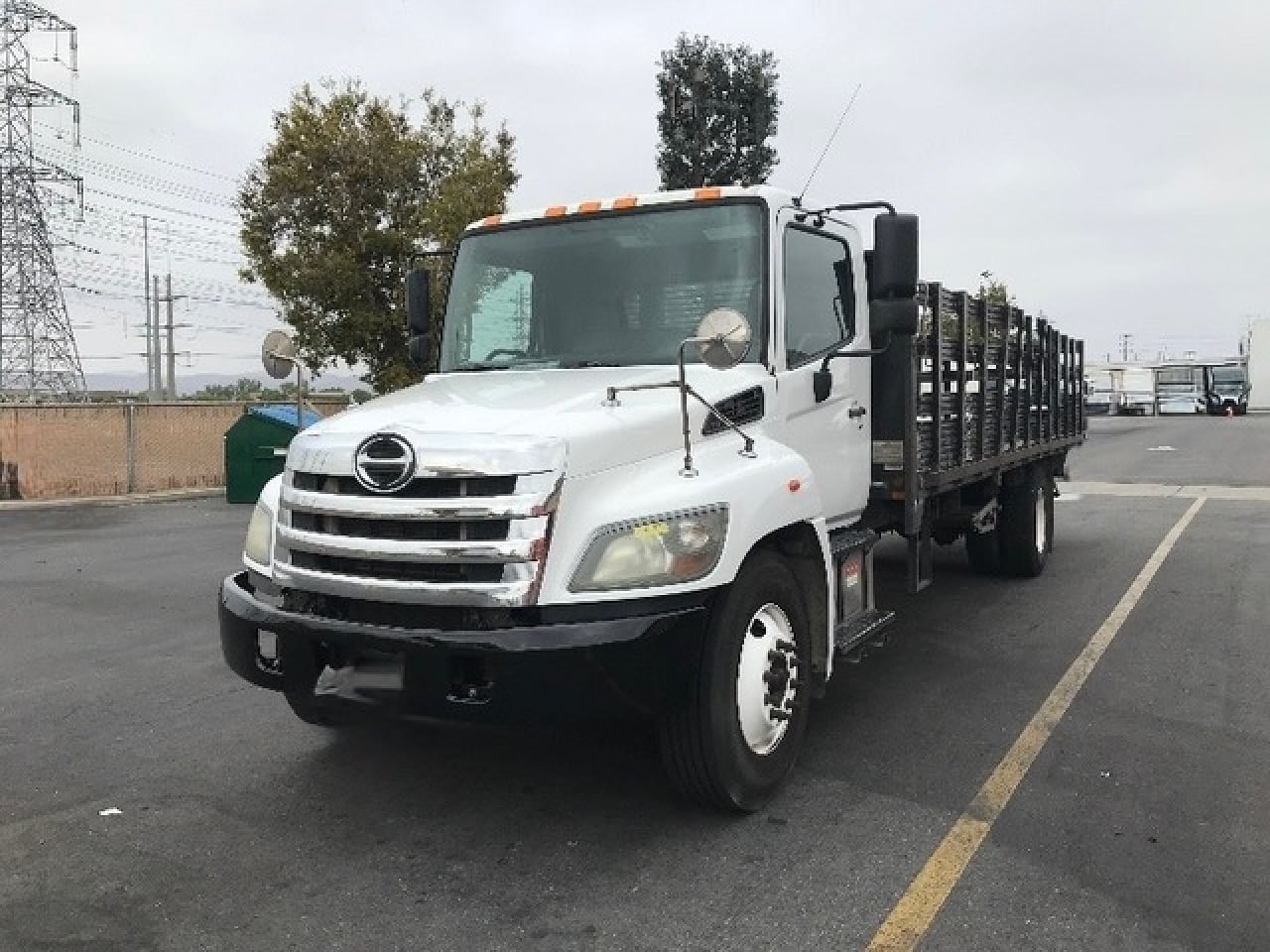 2017 HINO 268 Flatbed Truck #1 2017 HINO 268 Flatbed Truck #1