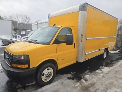 2021 GMC 3500 Box Van Truck #8791