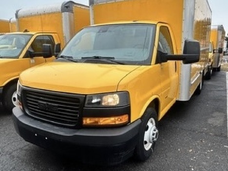 2021 GMC 3500 Box Van Truck #8793