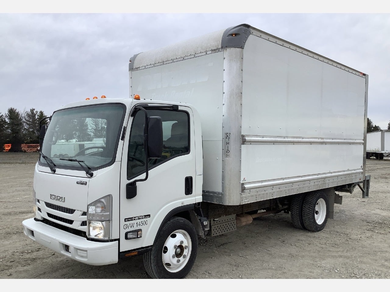 2021 ISUZU NPR Box Van Truck #1 2021 ISUZU NPR Box Van Truck #1