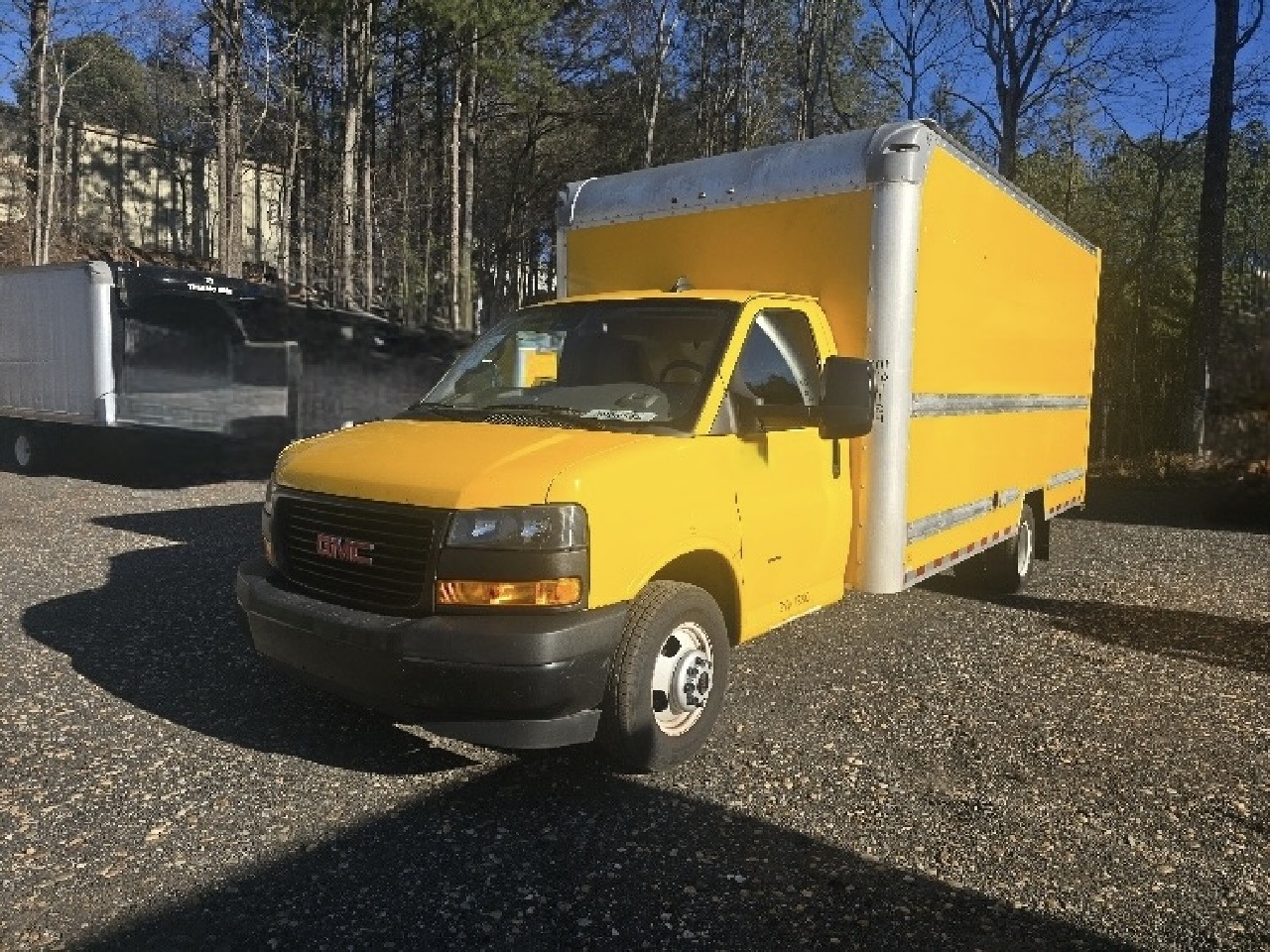 2021 GMC 3500 Box Van Truck #1 2021 GMC 3500 Box Van Truck #1