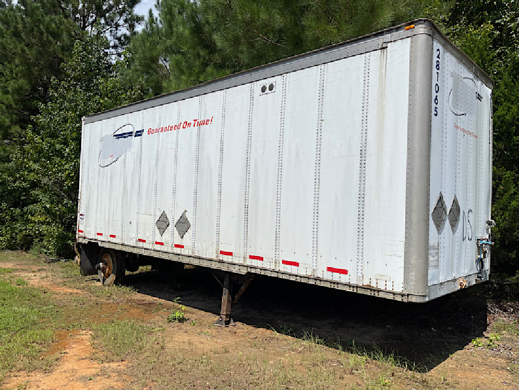 USED 2002 WABASH PUP PUP TRAILER #2910