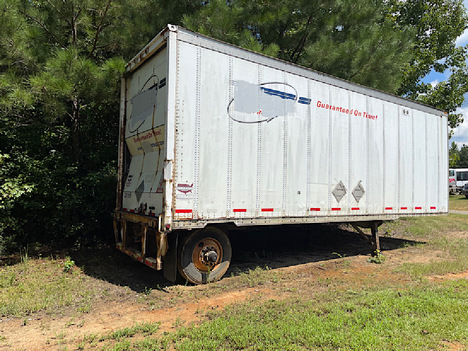 USED 2002 WABASH PUP PUP TRAILER #2910-2