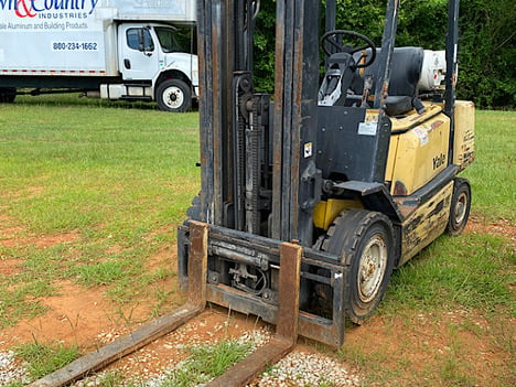 USED 2003 YALE GLP050 MAST FORKLIFT EQUIPMENT #3083-1