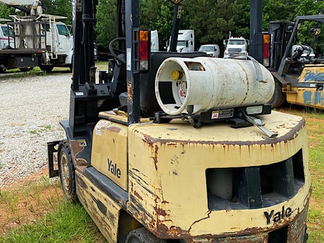 USED 2003 YALE GLP050 MAST FORKLIFT EQUIPMENT #3083-3