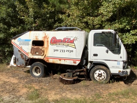 USED 2007 GMC SWEEPER CAB CHASSIS TRUCK #3426-1
