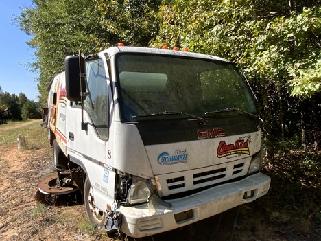 USED 2007 GMC SWEEPER CAB CHASSIS TRUCK #3426-4