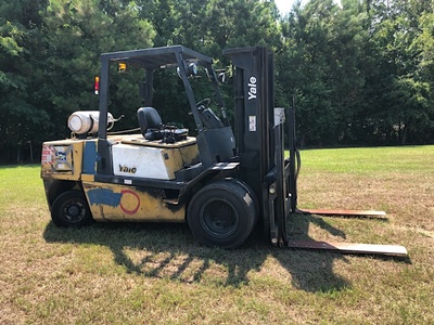 USED 1999 YALE GLP110 MAST FORKLIFT EQUIPMENT #3559-1