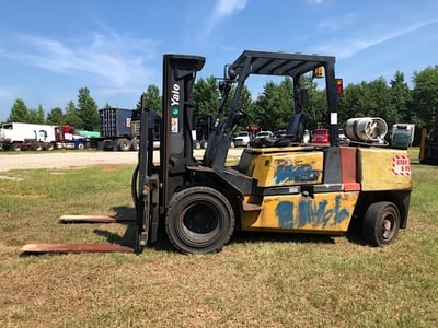 USED 1999 YALE GLP110 MAST FORKLIFT EQUIPMENT #3559-2