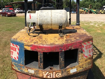 USED 1999 YALE GLP110 MAST FORKLIFT EQUIPMENT #3559-4