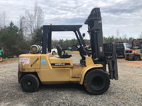 USED 2004 CAT GP50KLP MAST FORKLIFT EQUIPMENT #3563-1