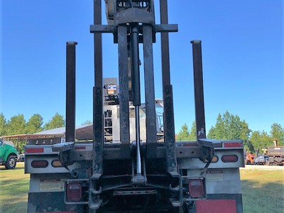 USED 2007 STERLING SHEETROCK BOOM FLATBED TRUCK #3618-3