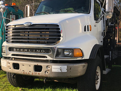 USED 2006 STERLING SHEETROCK BOOM FLATBED TRUCK #3620-1