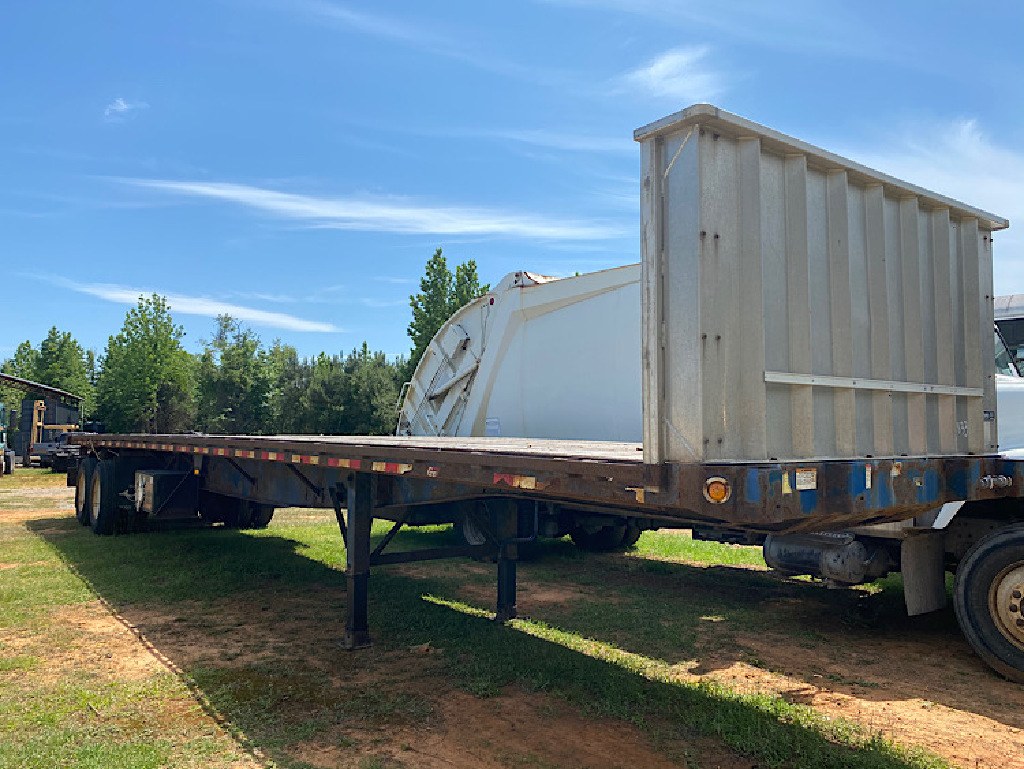 USED 2004 GREAT DANE 45' FLATBED TRAILER #3833
