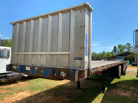 USED 2004 GREAT DANE 45' FLATBED TRAILER #3833-3