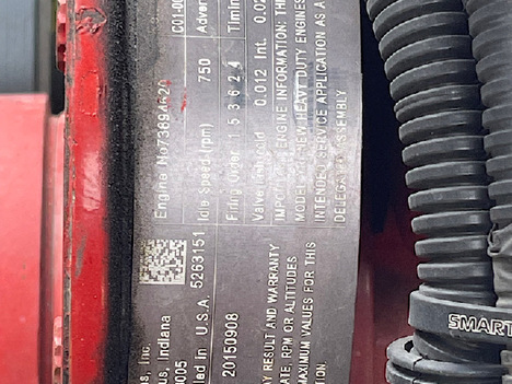 USED 2016 FREIGHTLINER M2 TANDEM AXLE DAYCAB TRUCK #4605-13